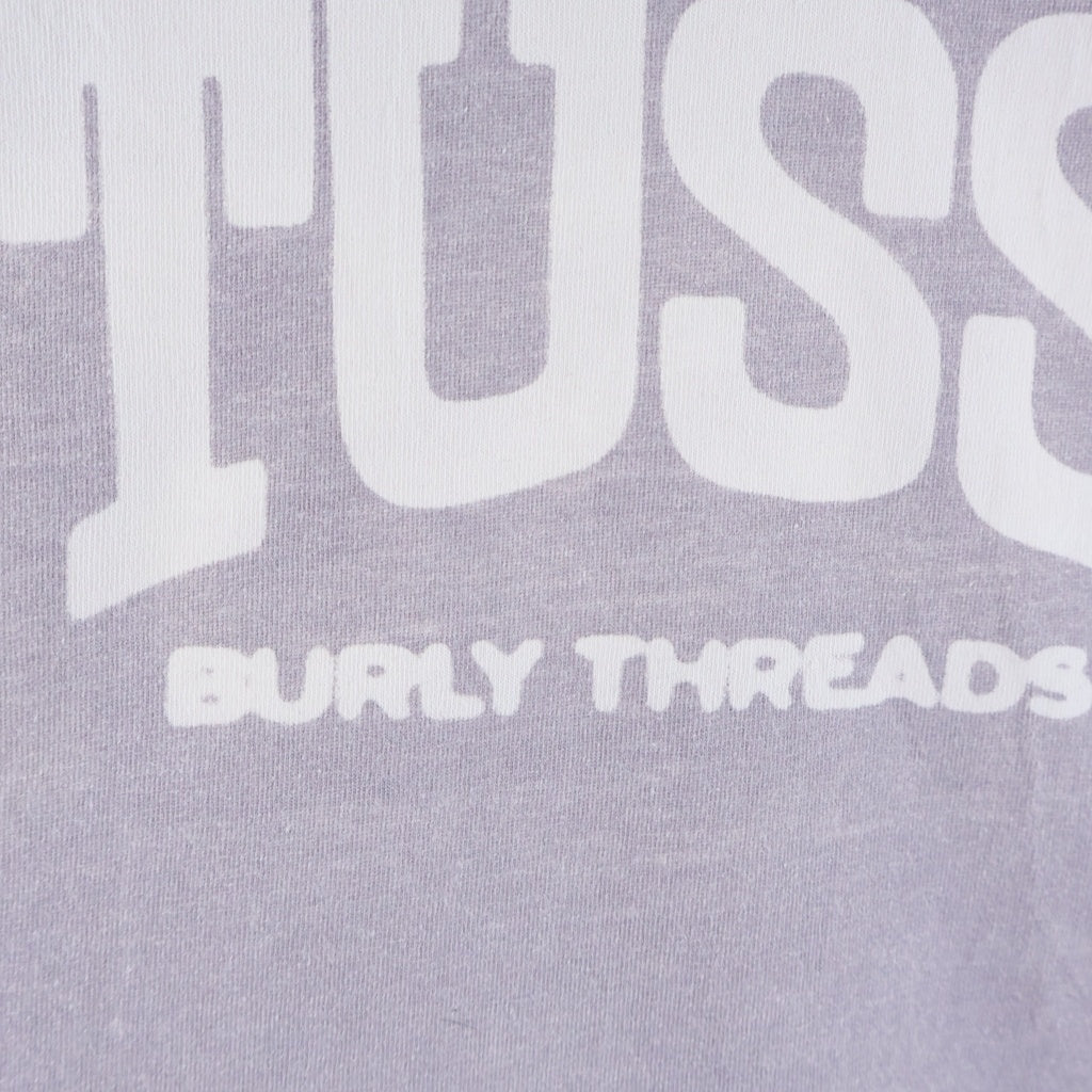 STUSSY(ステューシー) 26SS Burly Stone Washed Tee ウォッシュド加工 半袖Tシャツ グレー