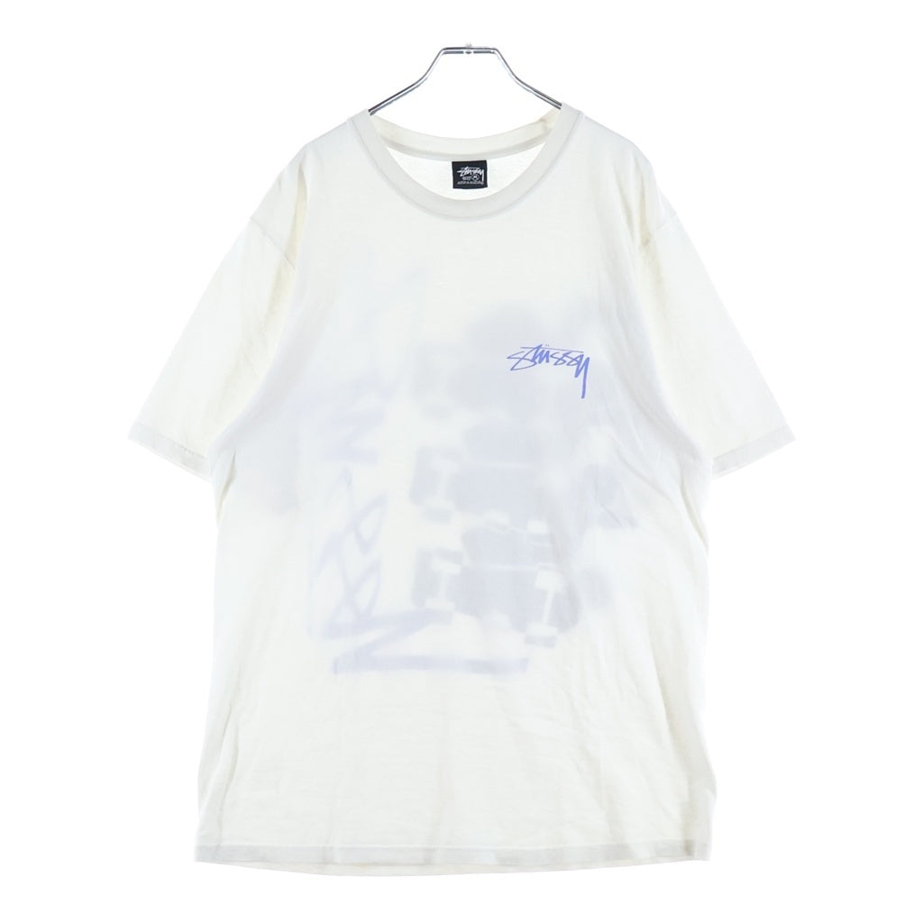 STUSSY(ステューシー) 26SS Skate Stack Tee 半袖Tシャツ ホワイト