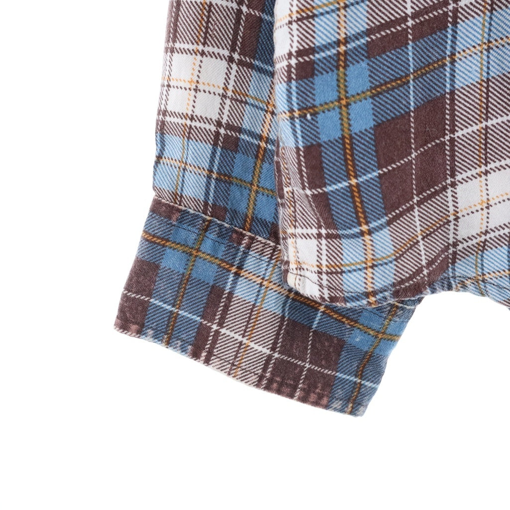 STUSSY(ステューシー) 26SS Matthew Plaid Shirt 長袖チェックシャツ ネルシャツ ブラウン