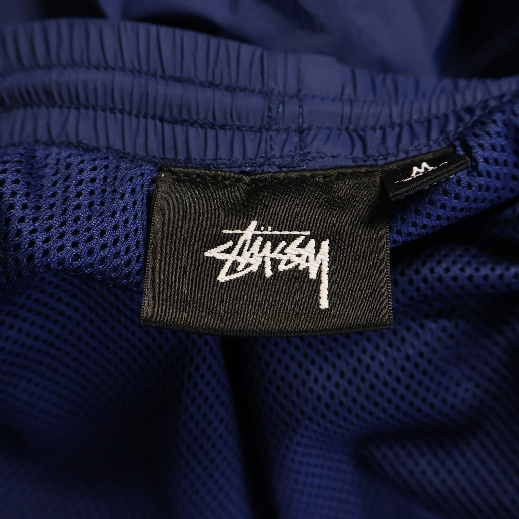 STUSSY(ステューシー) 26SS Nylon Track Pant ロゴ刺繍 ナイロントラックパンツ ネイビー