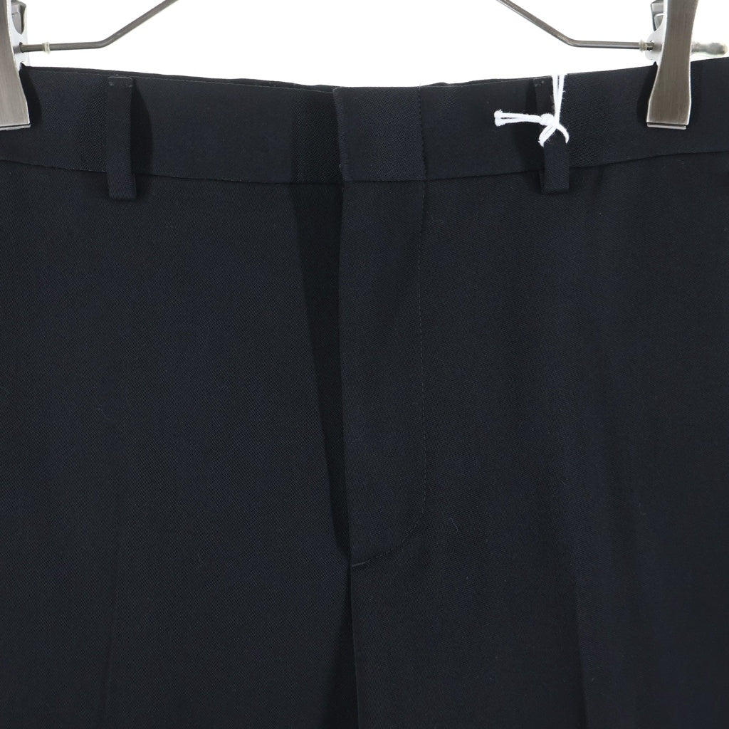 GUCCI(グッチ) Logo Embroidery Wool Pants ロゴ刺繍 ウールパンツ ブラック 797207 ZARG8