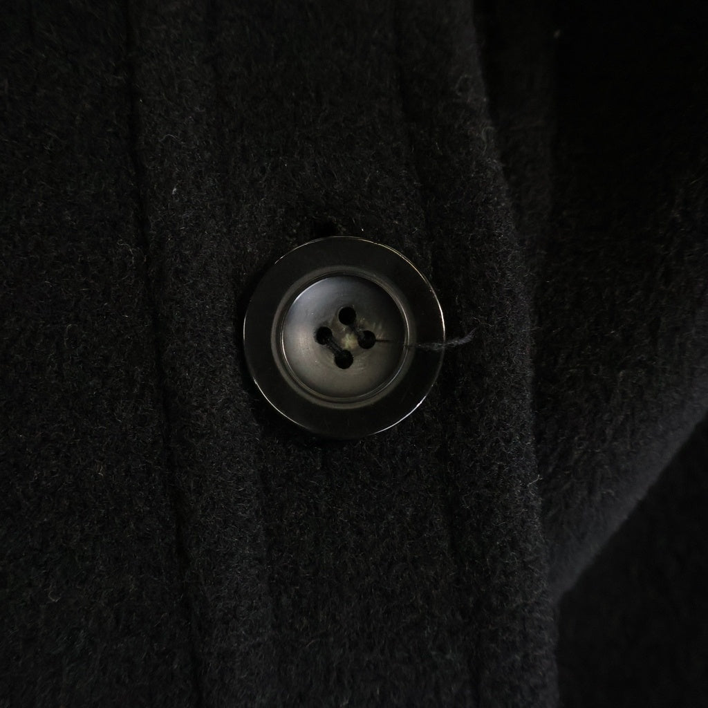 Max Mara(マックスマーラ) ウール フーデット ロング トレンチコート ブラック レディース