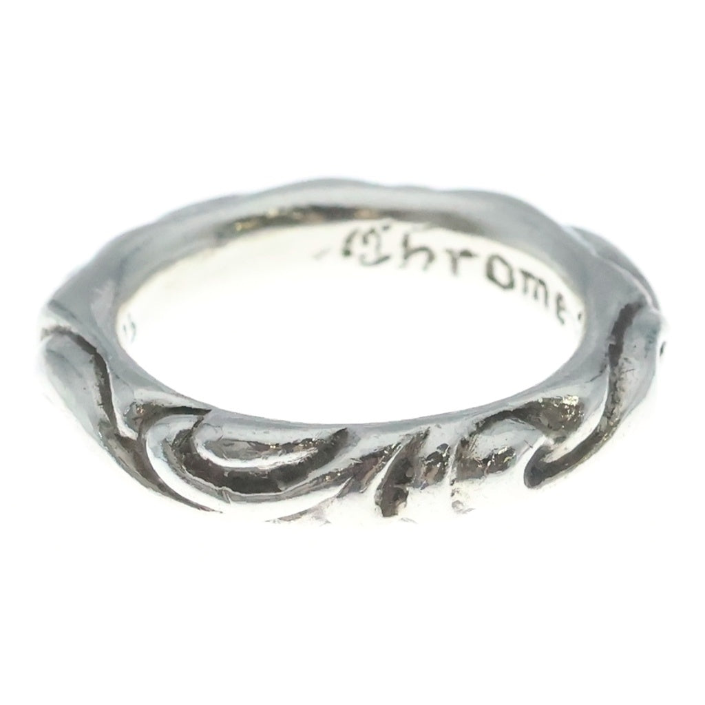 CHROME HEARTS(クロムハーツ) SCRL BAND スクロールバンド リング シルバー BCA351