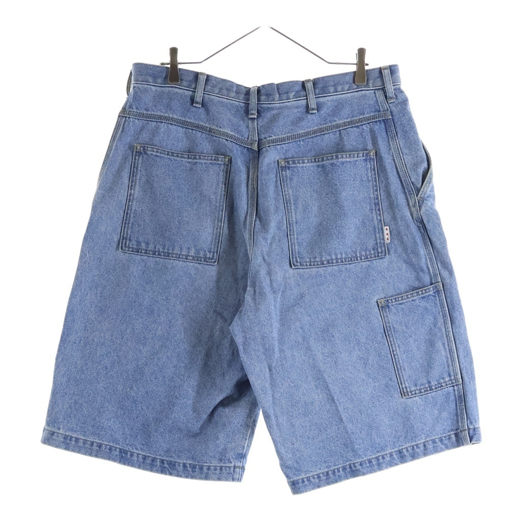 HUMAN MADE(ヒューマンメイド) DENIM PAINTER SHORTS デニムペインターショーツ ハーフパンツ インディゴ HM29PT017