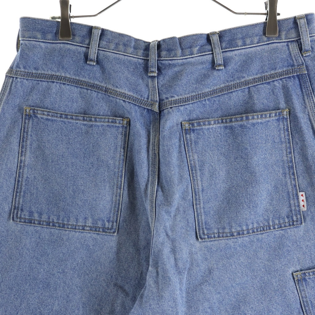 HUMAN MADE(ヒューマンメイド) DENIM PAINTER SHORTS デニムペインターショーツ ハーフパンツ インディゴ HM29PT017