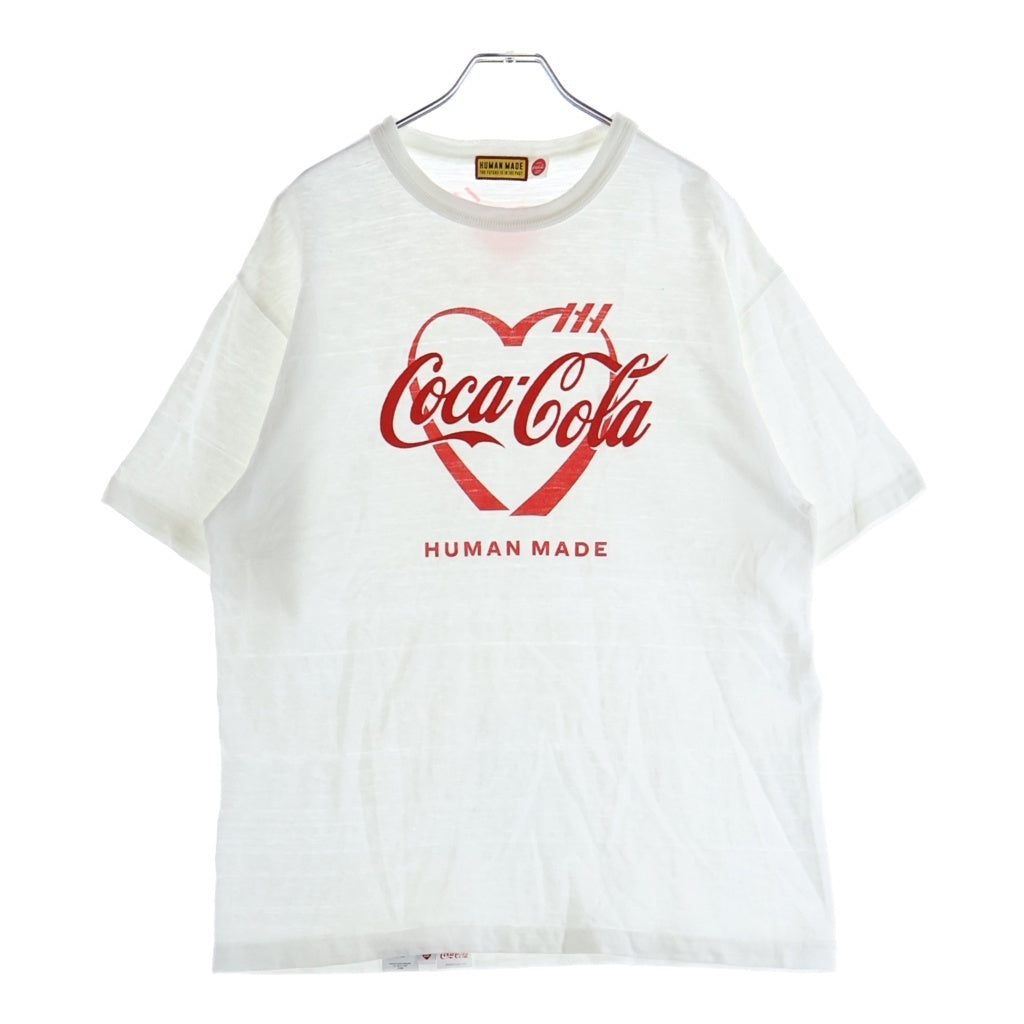 HUMAN MADE(ヒューマンメイド) Coca-Cola GRAPHIC T-SHIRT コカ・コーラ グラフィック半袖Tシャツ ホワイト