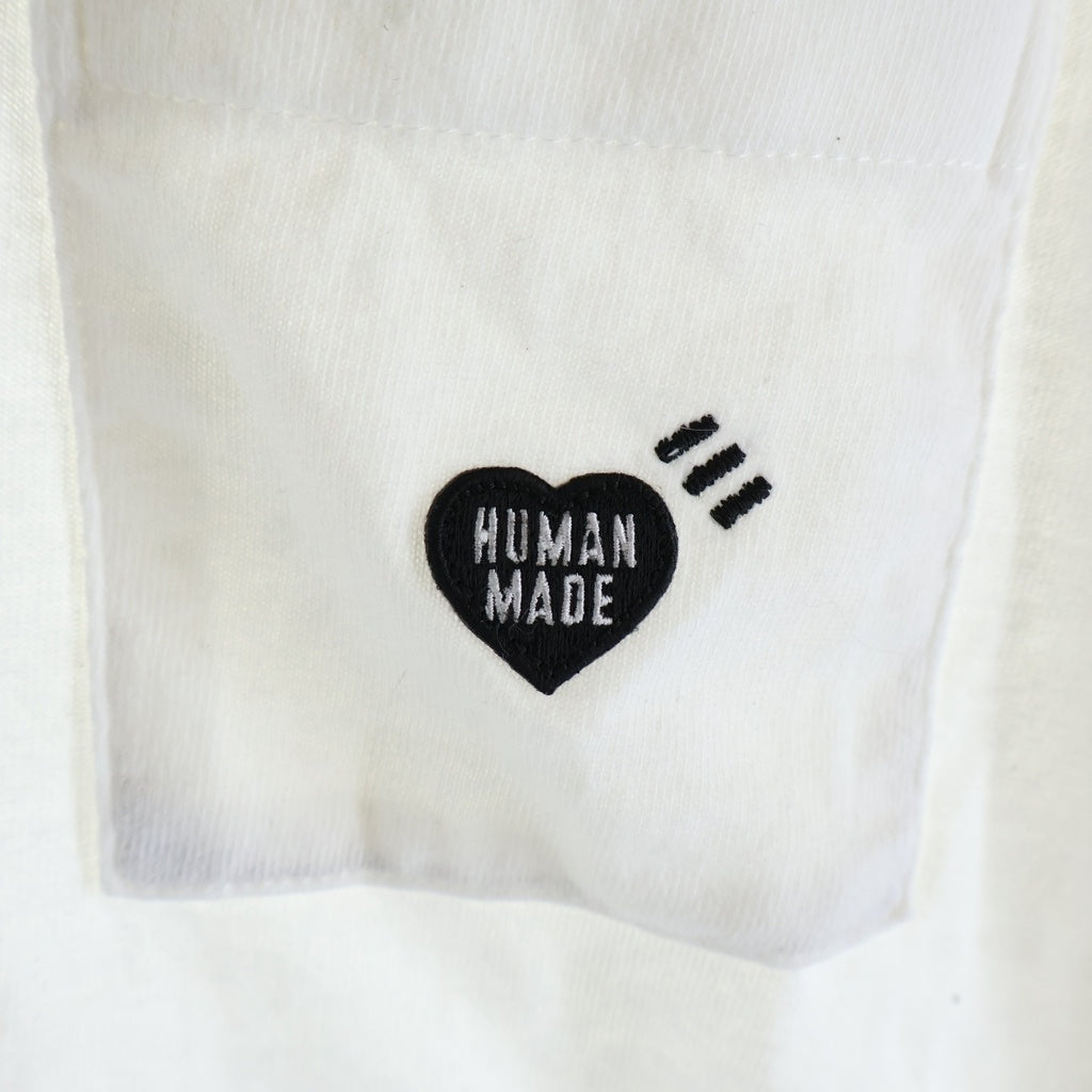 HUMAN MADE(ヒューマンメイド) Heart Pocket T-Shirt ハートポケット 半袖Tシャツ ホワイト