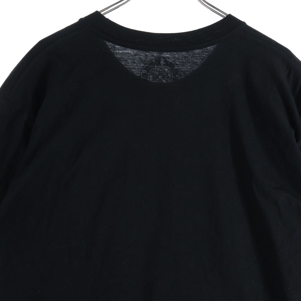 CHROME HEARTS(クロムハーツ) CH T-SHIRT ネックロゴ 半袖Tシャツ ブラック