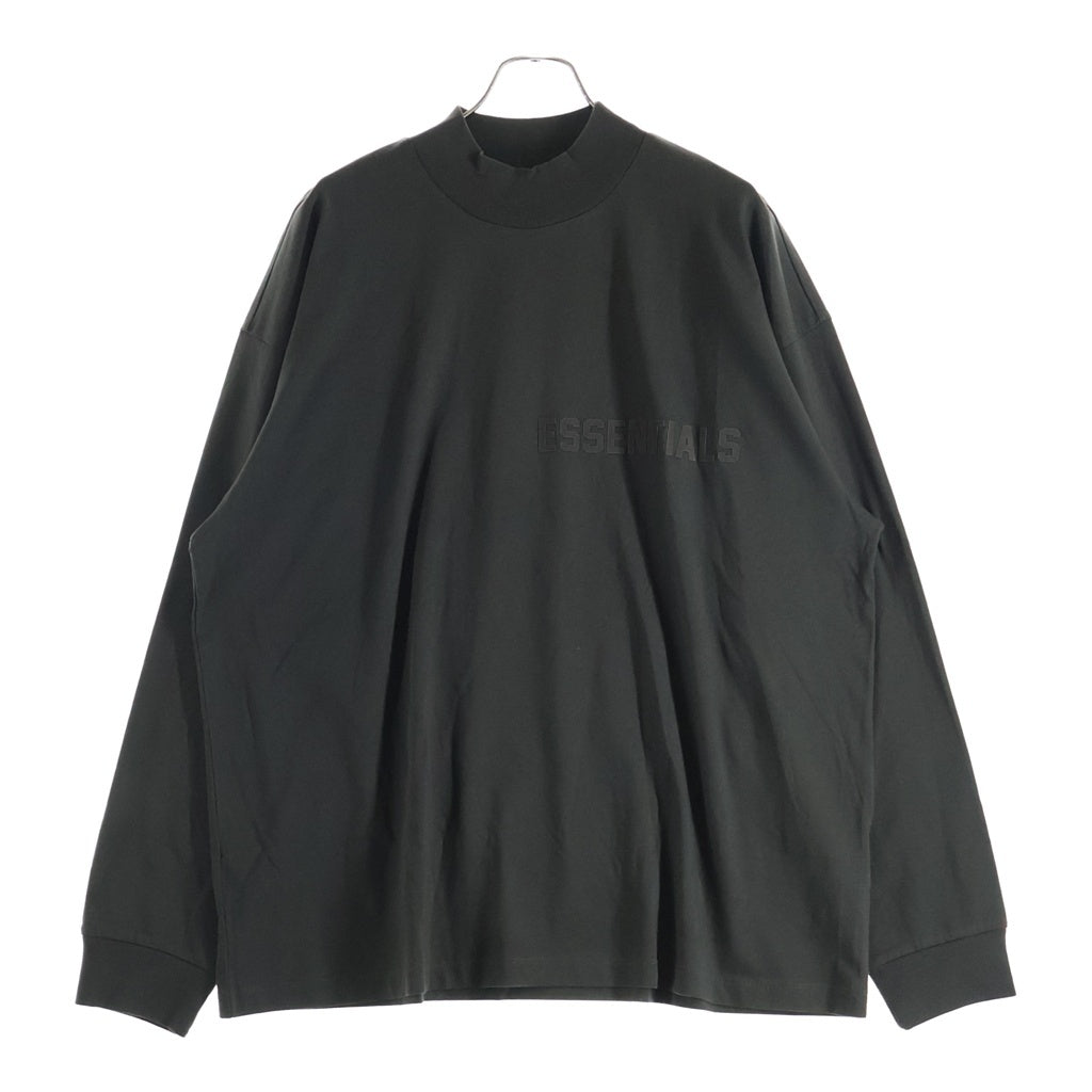 FEAR OF GOD ESSENTIALS(フィアオブゴッド エッセンシャルズ) L/S T-SHIRT バックリフレクターロゴ 長袖Tシャツ ロンT グレー