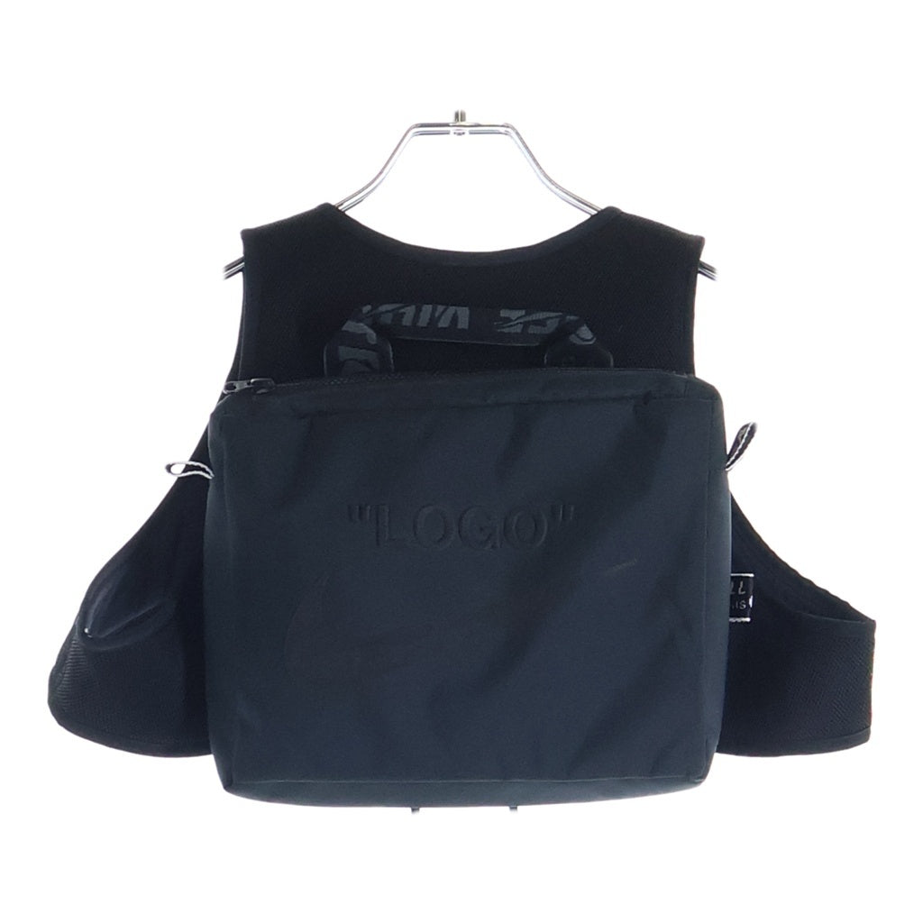 OFF-WHITE(オフホワイト) ×NIKE Utility Removable Backpack Vest バックパック付き ベスト ブラック レディース BV8054-010