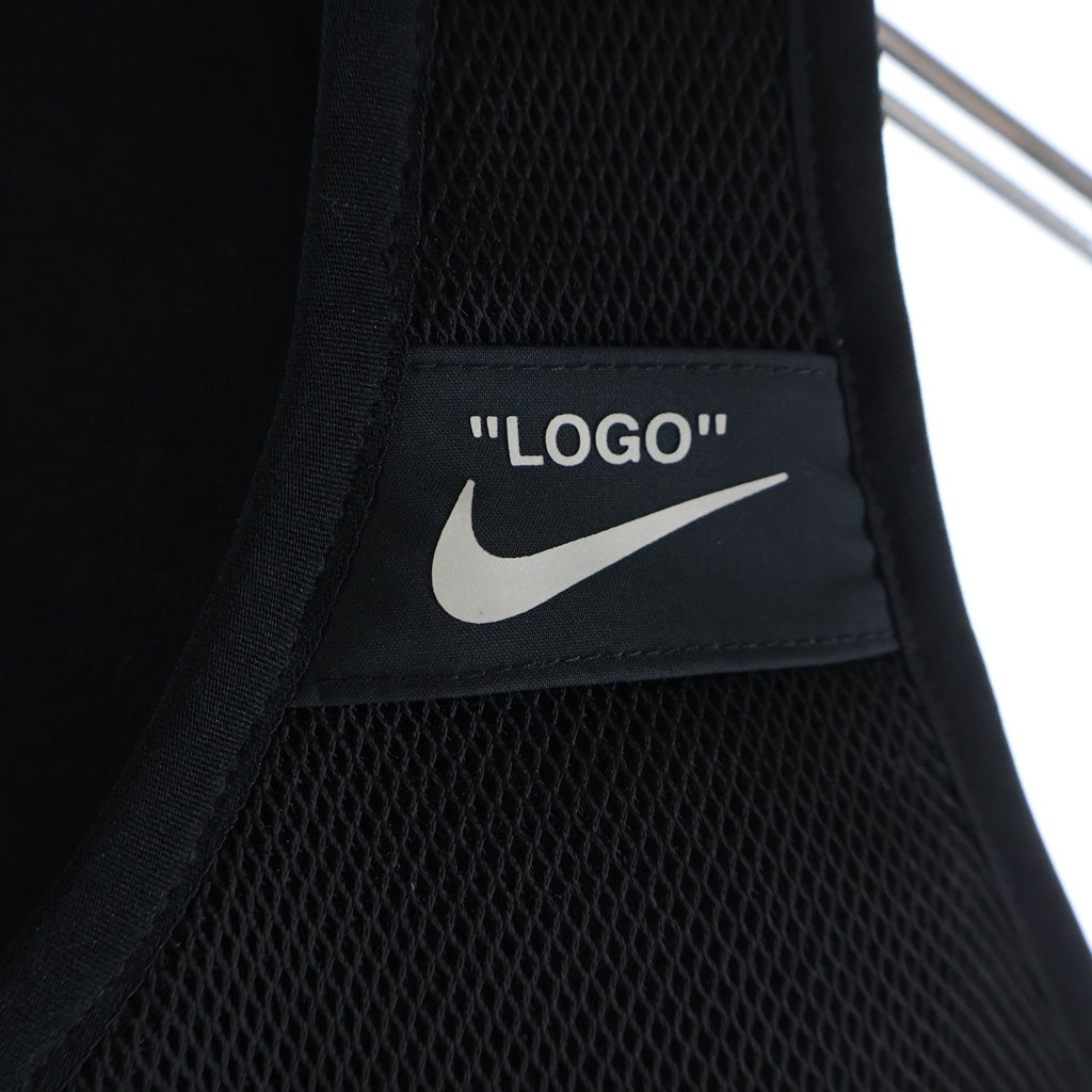 OFF-WHITE(オフホワイト) ×NIKE Utility Removable Backpack Vest バックパック付き ベスト ブラック レディース BV8054-010