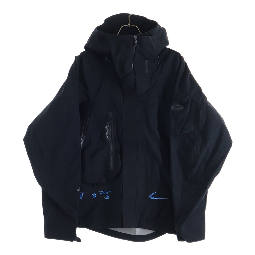 OFF-WHITE(オフホワイト) ×NIKE AS M NRG JACKET 2 ナイキ ゴアテックス ナイロンジャケット マウンテンパーカー ブラック DQ6457-010