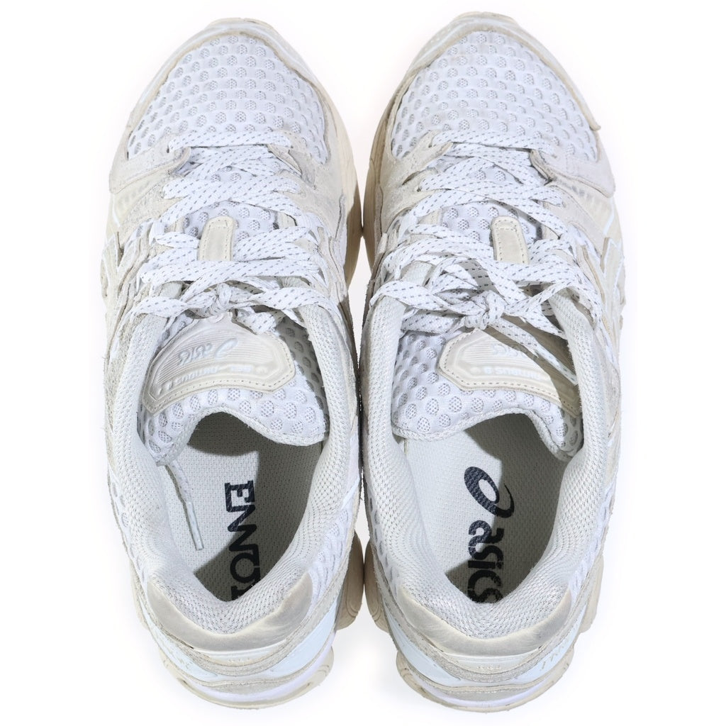 ASICS(アシックス) ×ENNOY GEL-NIMBUS 9 エンノイ ゲルニンバス メッシュデザイン ローカットスニーカー アイボリー 1201B034-100