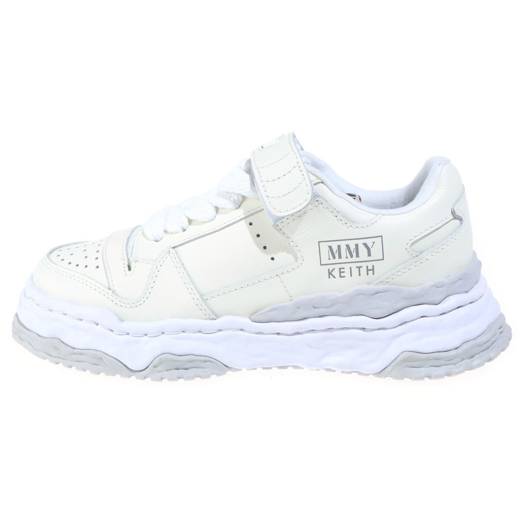 MAISON MIHARAYASUHIRO(メゾンミハラヤスヒロ) ×KEITH OG SOLE LEATHER LOW TOP SNEAKER キース オリジナルソールレザーローカットスニーカー ホワイト A15FW738