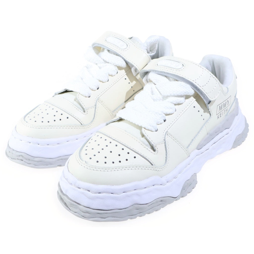 MAISON MIHARAYASUHIRO(メゾンミハラヤスヒロ) ×KEITH OG SOLE LEATHER LOW TOP SNEAKER キース オリジナルソールレザーローカットスニーカー ホワイト A15FW738