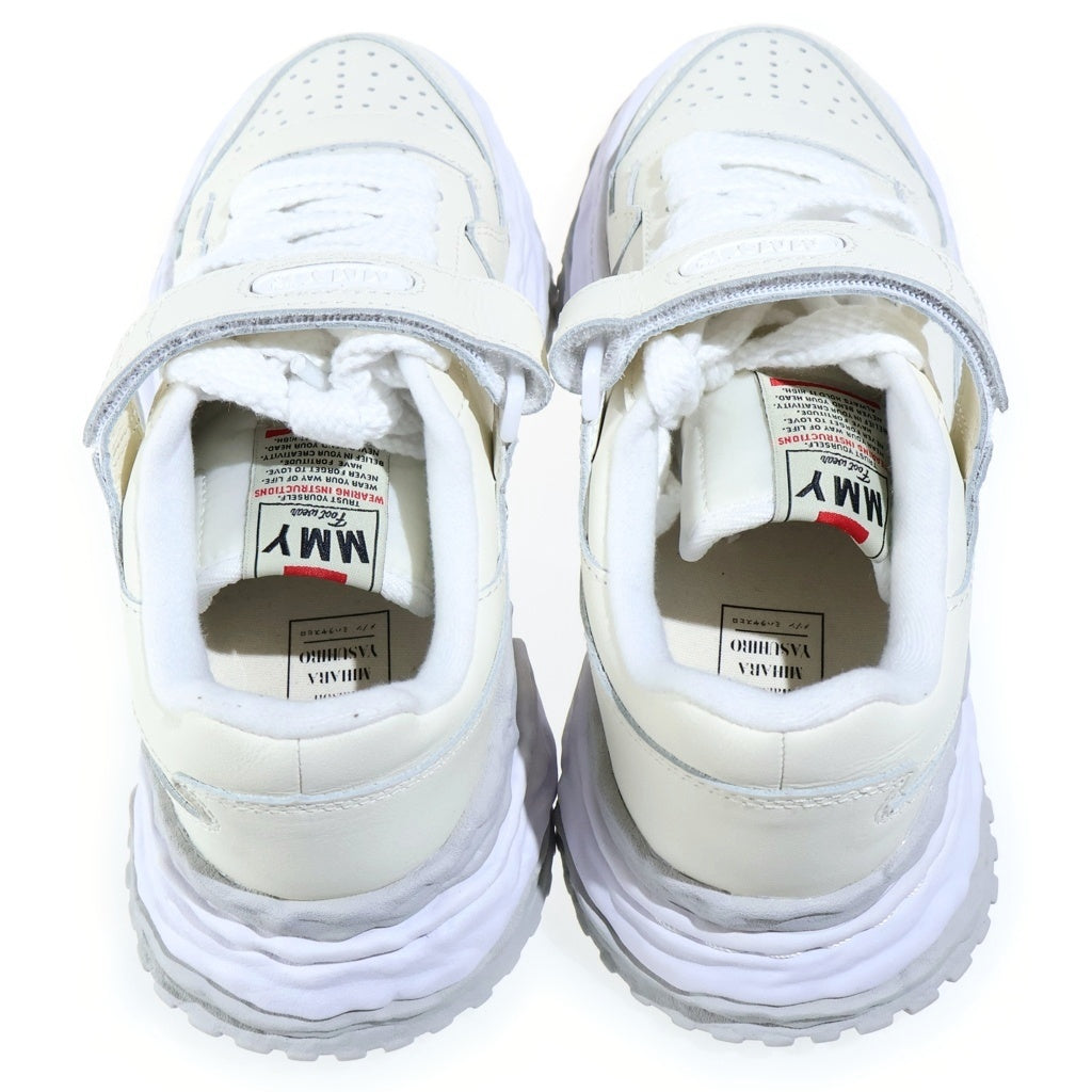 MAISON MIHARAYASUHIRO(メゾンミハラヤスヒロ) ×KEITH OG SOLE LEATHER LOW TOP SNEAKER キース オリジナルソールレザーローカットスニーカー ホワイト A15FW738