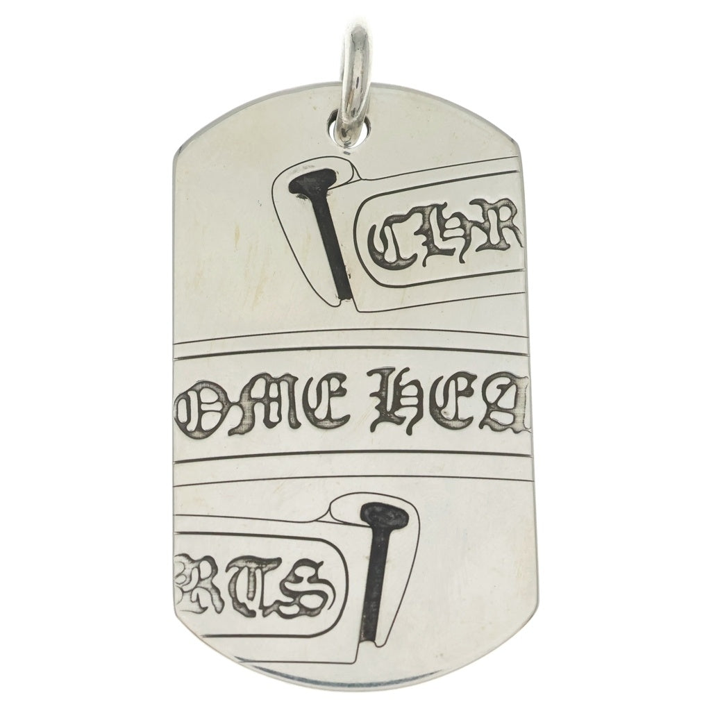 CHROME HEARTS(クロムハーツ) D TAG LRG LTD ラージドックタグ 東京限定ラージドッグタグ ネックレストップ