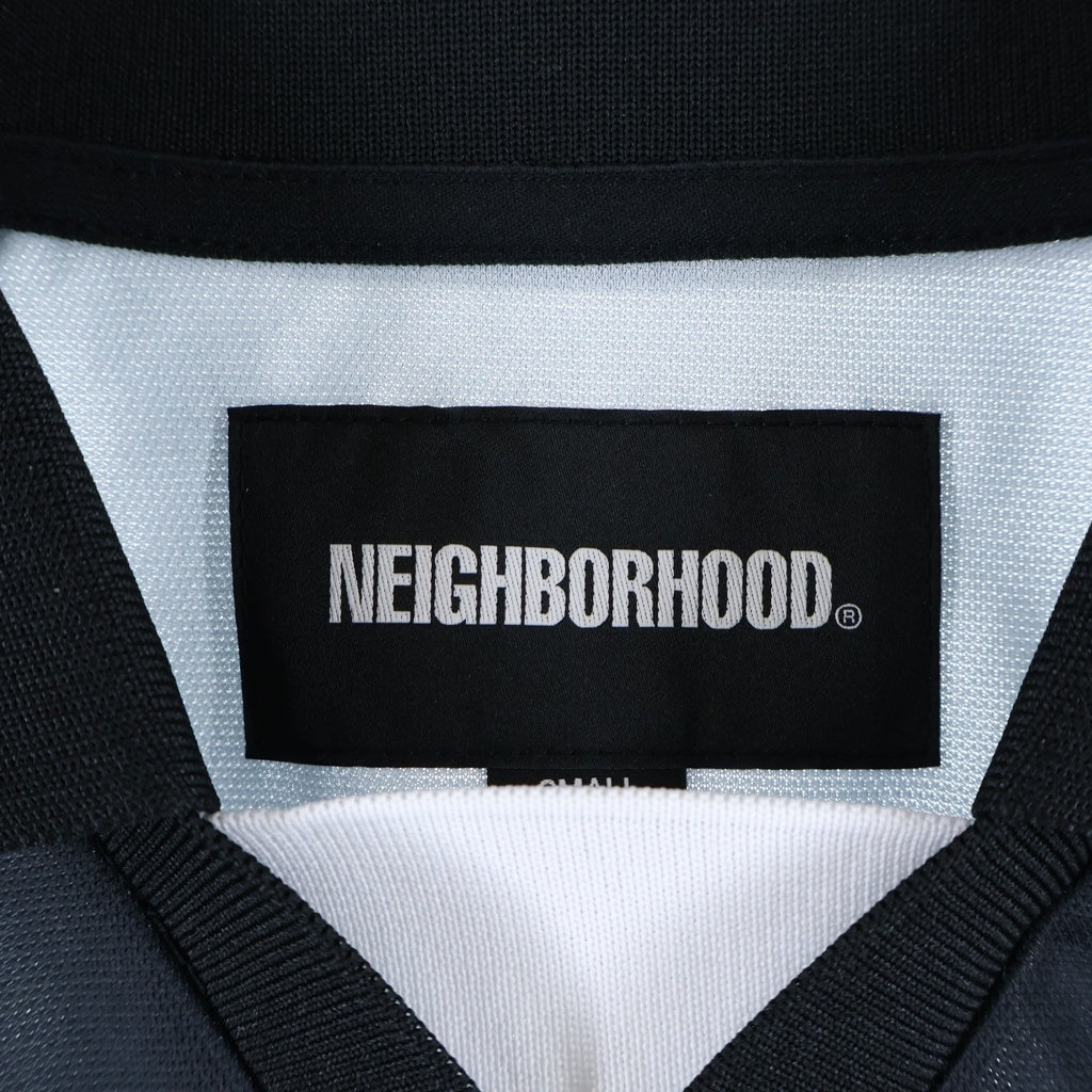 NEIGHBORHOOD(ネイバーフッド) 26SS GAME SHIRT SS ゲームシャツ サッカーシャツ 半袖Tシャツ ブラック 261FPNH-CSM14