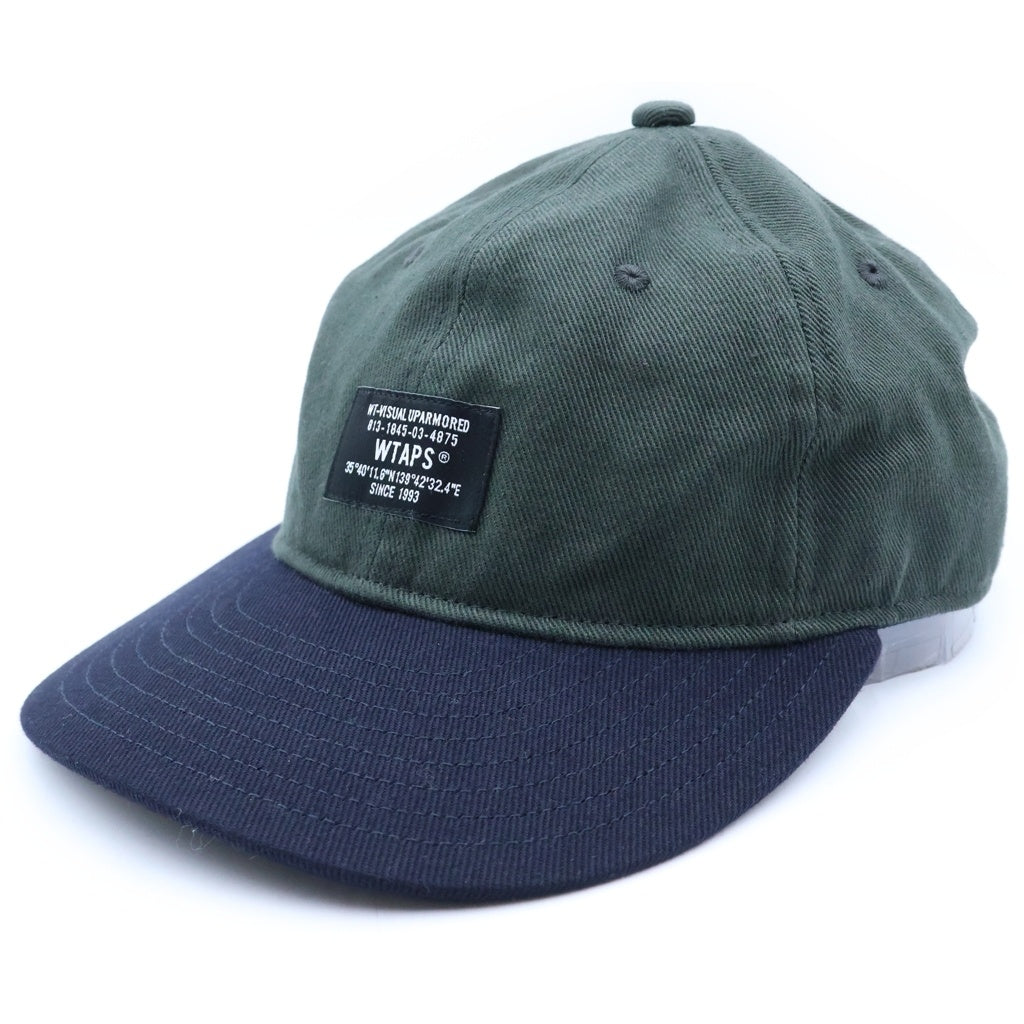 WTAPS(ダブルタップス) 26SS T-6M 04 CAP / COTTON. TWILL コットンツイルキャップ 帽子 ブラック 261HCDT-HT08