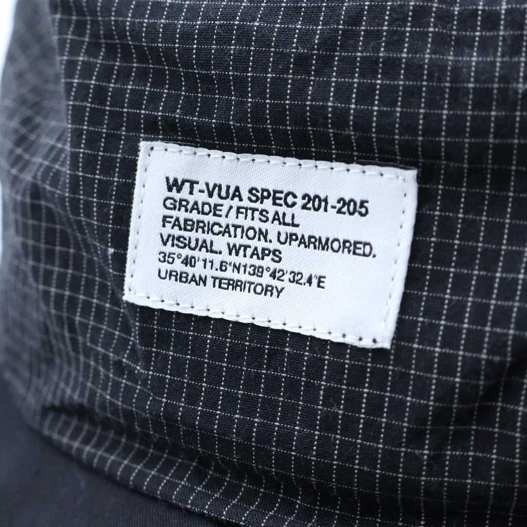 WTAPS(ダブルタップス) 25AW T-5 02 CAP / COTTON. WEATHER コットンウェザーキャップ 帽子 ブラック 252HCDT-HT02