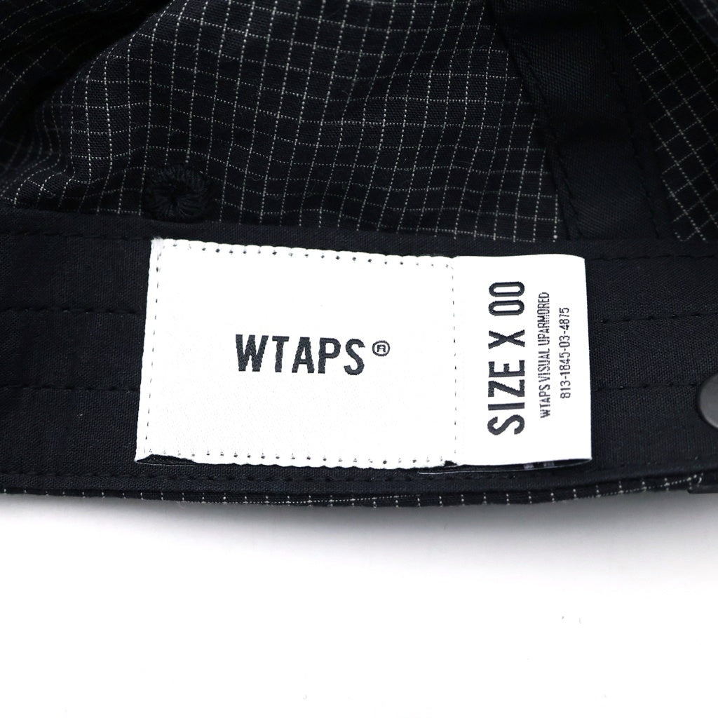 WTAPS(ダブルタップス) 25AW T-5 02 CAP / COTTON. WEATHER コットンウェザーキャップ 帽子 ブラック 252HCDT-HT02