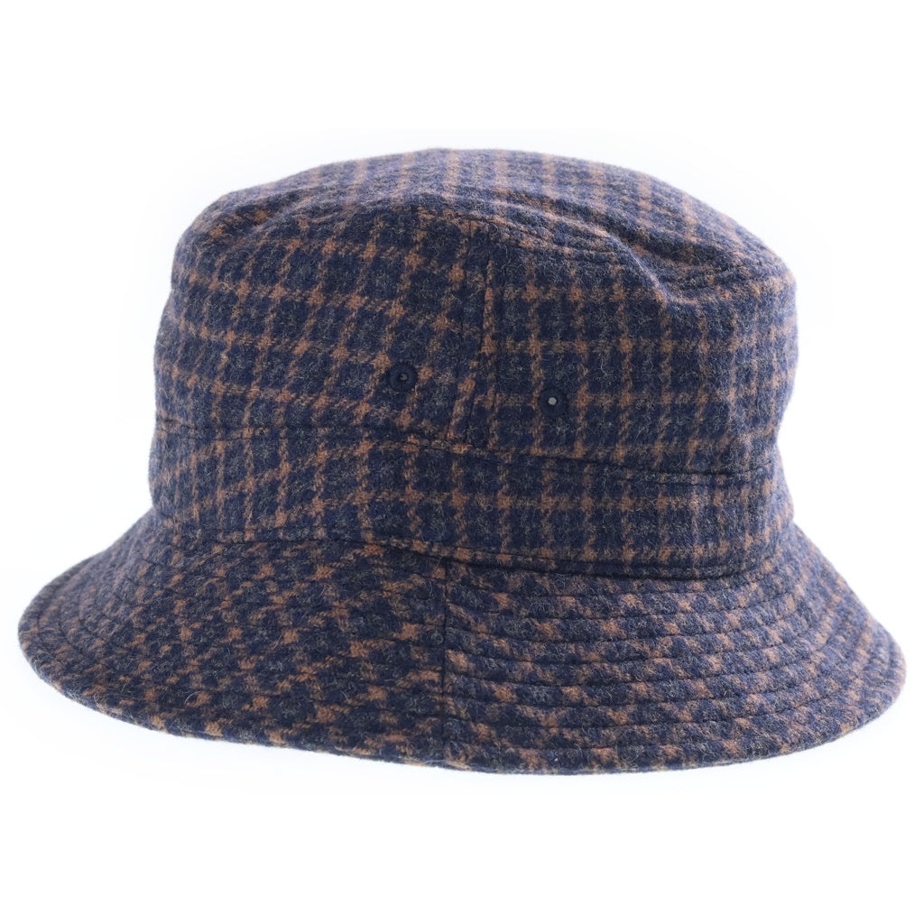 DESCENDANT(ディセンダント) 26AW HORIZON BUCKET HAT アルパカ混ウールバケットハット 帽子 ネイビー 262EMDS-HT01
