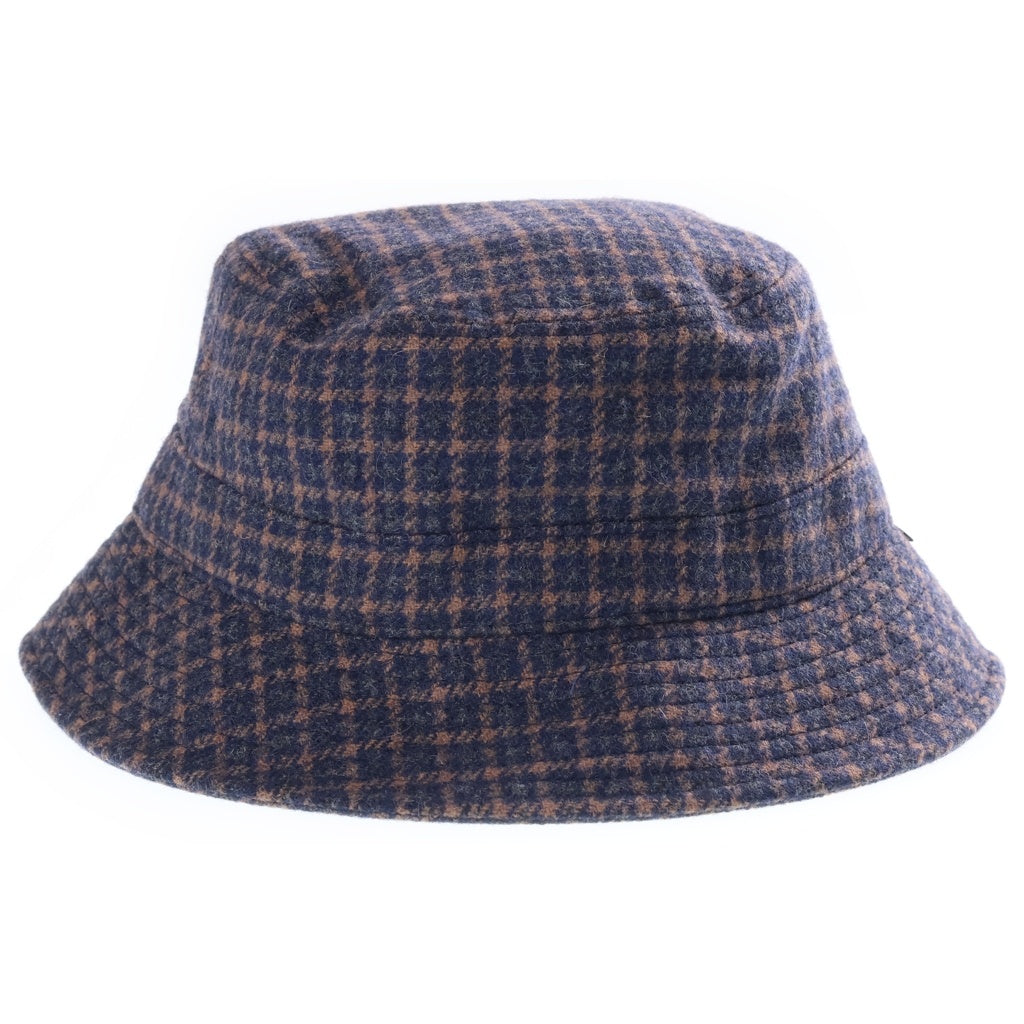 DESCENDANT(ディセンダント) 26AW HORIZON BUCKET HAT アルパカ混ウールバケットハット 帽子 ネイビー 262EMDS-HT01