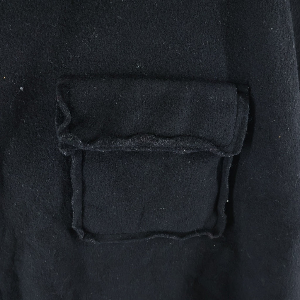 COMME des GARCONS(コムデギャルソン) 01AW アシンメトリー ウールニットトップス ブラック レディース GG-J005