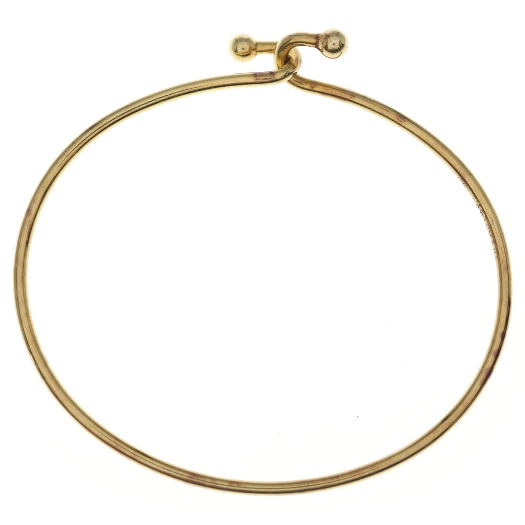 TIFFANY & Co.(ティファニー) K18YG Double Hook ダブルフック ブレスレット イエローゴールド レディース
