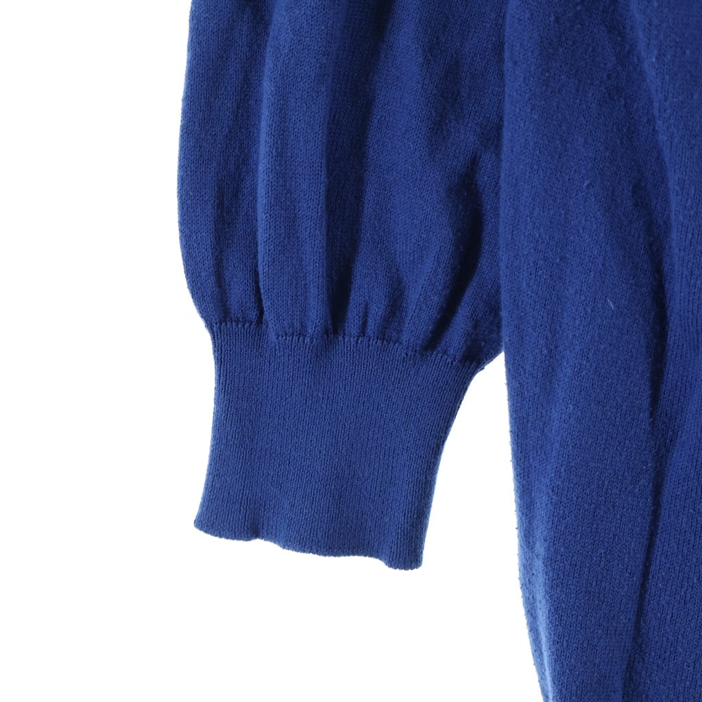 Maison Margiela(メゾンマルジェラ) 09SS ここのえ期 クルーネックニットセーター ブルー レディース
