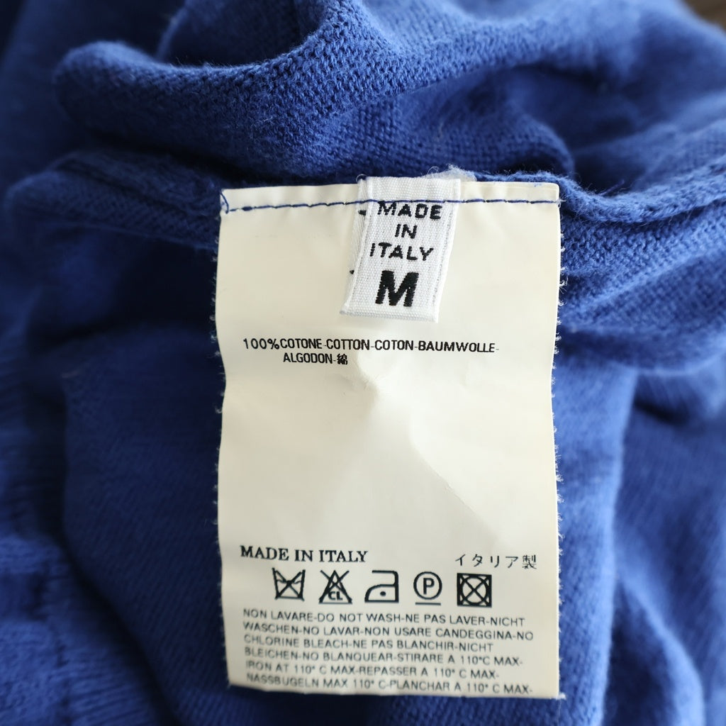 Maison Margiela(メゾンマルジェラ) 09SS ここのえ期 クルーネックニットセーター ブルー レディース