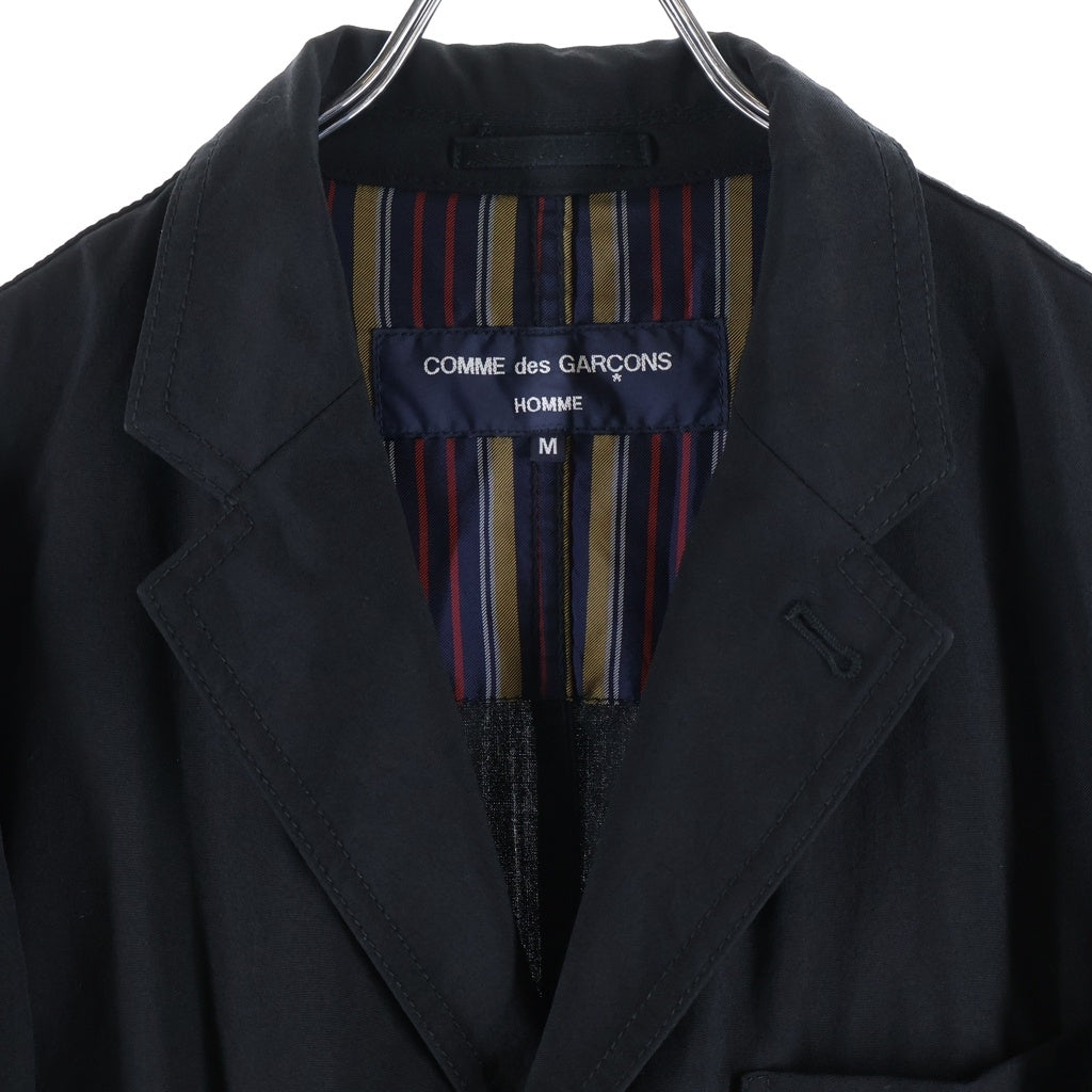 COMME des GARCONS HOMME(コムデギャルソンオム) 05SS 3B Wool Tailored Jacket ウールテーラードジャケット ブラック HO-J047