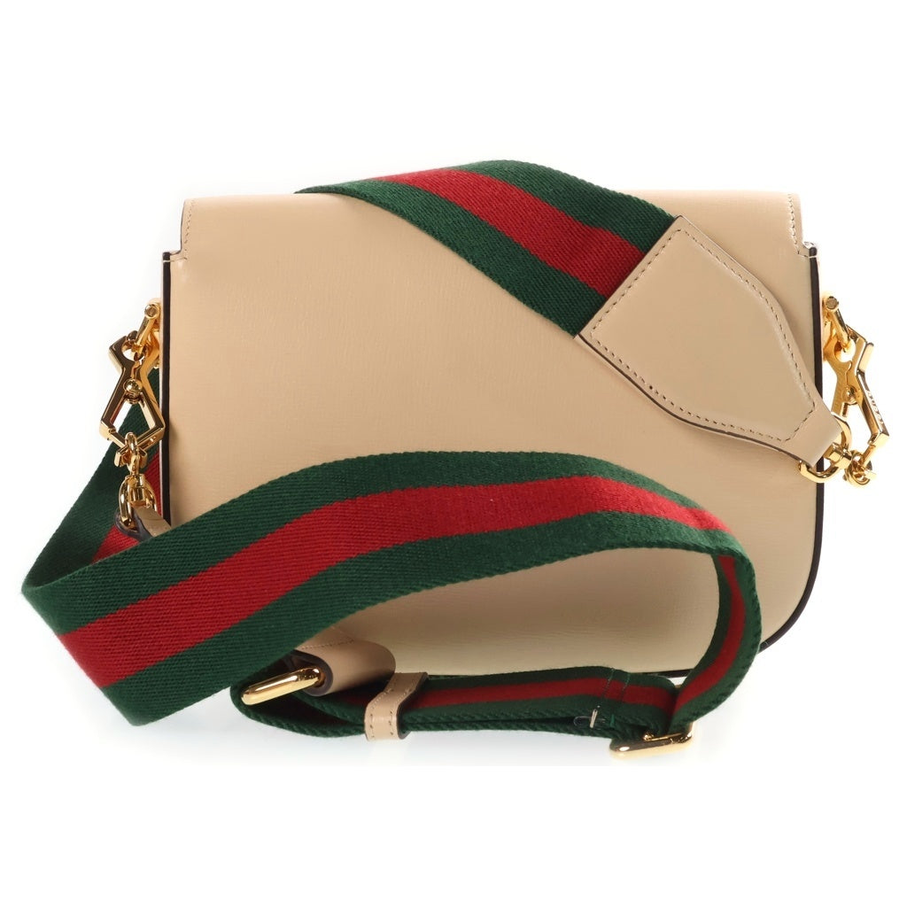 GUCCI(グッチ) 1955 Horsebit Shoulder Bag ホースビット レザーショルダーバッグ ベージュ 658574 レディース