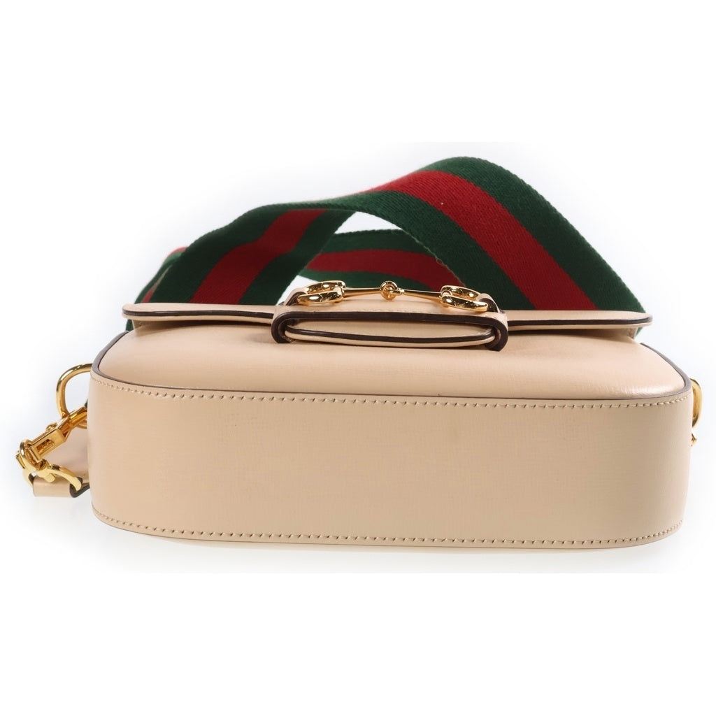 GUCCI(グッチ) 1955 Horsebit Shoulder Bag ホースビット レザーショルダーバッグ ベージュ 658574 レディース