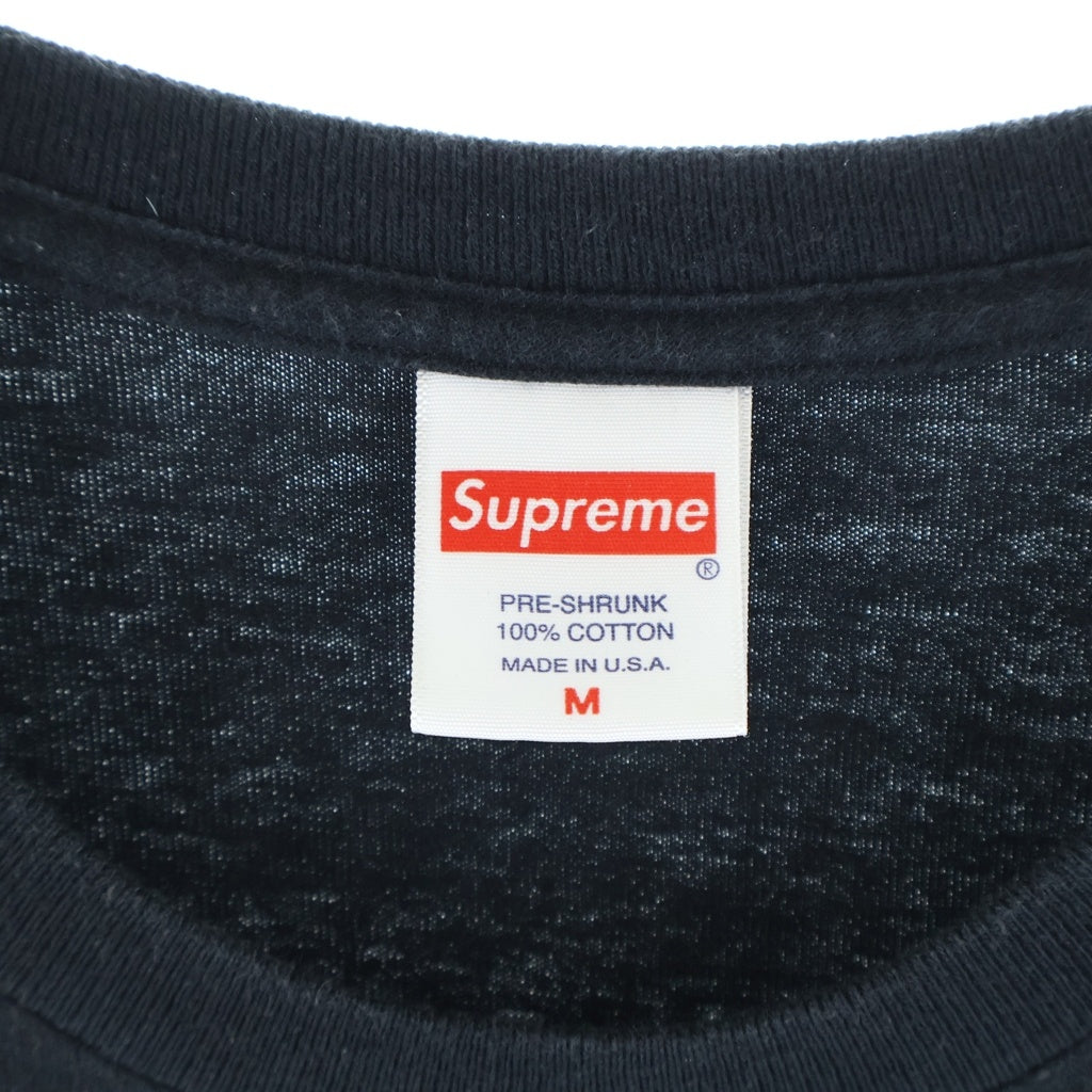 SUPREME(シュプリーム) 22SS Top Shotta Tee トップ ショータ フロントプリント クルーネック半袖Tシャツ カットソー ブラック