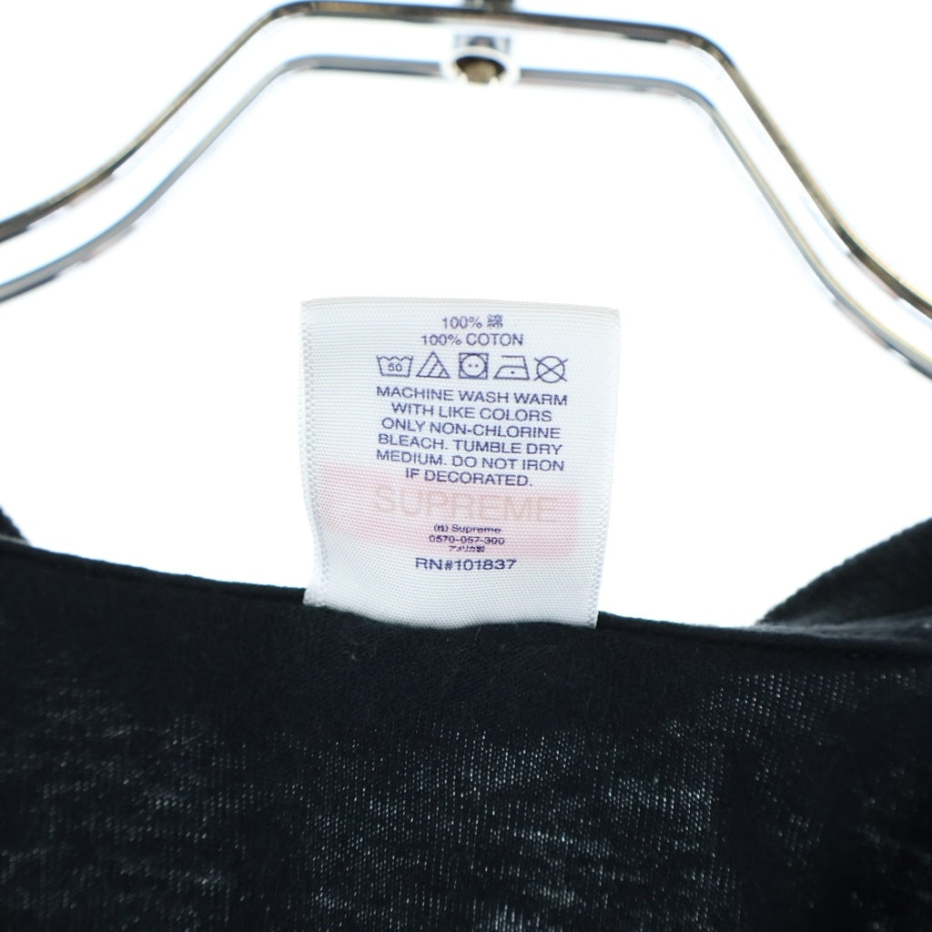 SUPREME(シュプリーム) 22SS Top Shotta Tee トップ ショータ フロントプリント クルーネック半袖Tシャツ カットソー ブラック