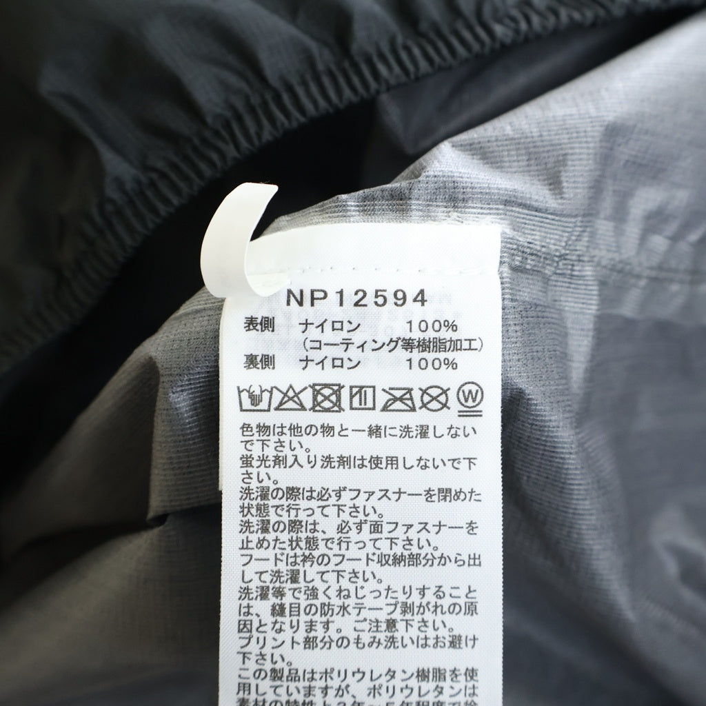 THE NORTH FACE(ザノースフェイス) FREE RUN STRIKE JACKET ロゴプリント フリーラン ストライク ジップアップ ナイロン ジャケット ブラック NP12594