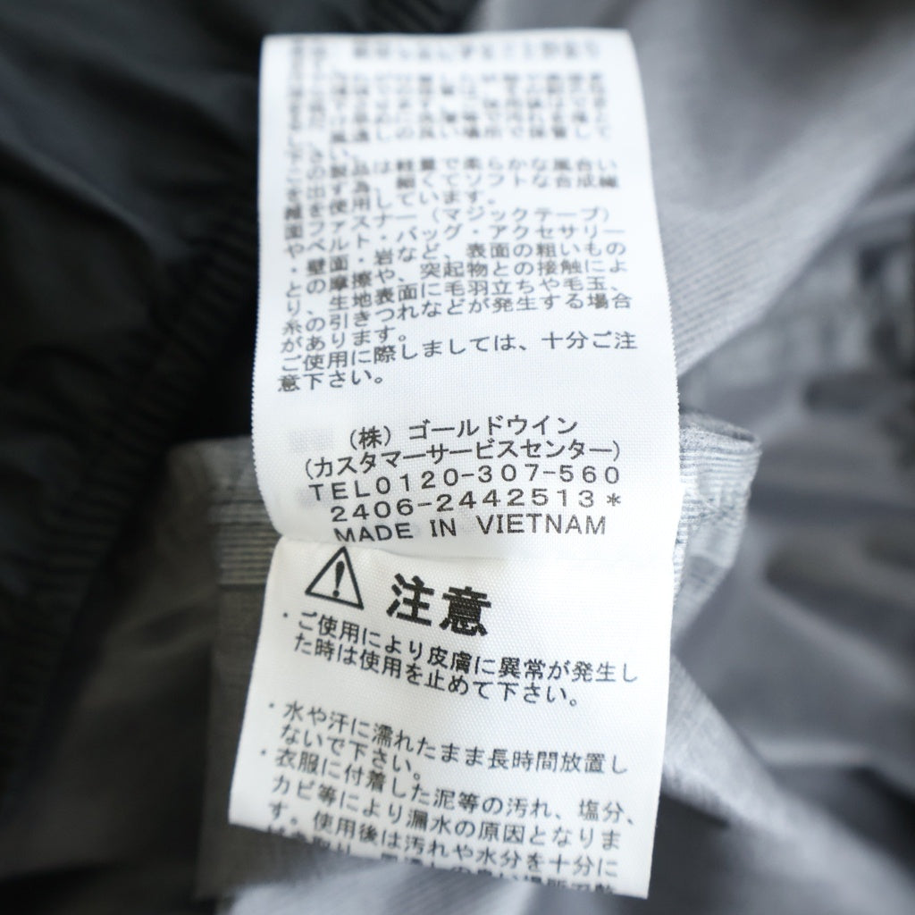 THE NORTH FACE(ザノースフェイス) FREE RUN STRIKE JACKET ロゴプリント フリーラン ストライク ジップアップ ナイロン ジャケット ブラック NP12594