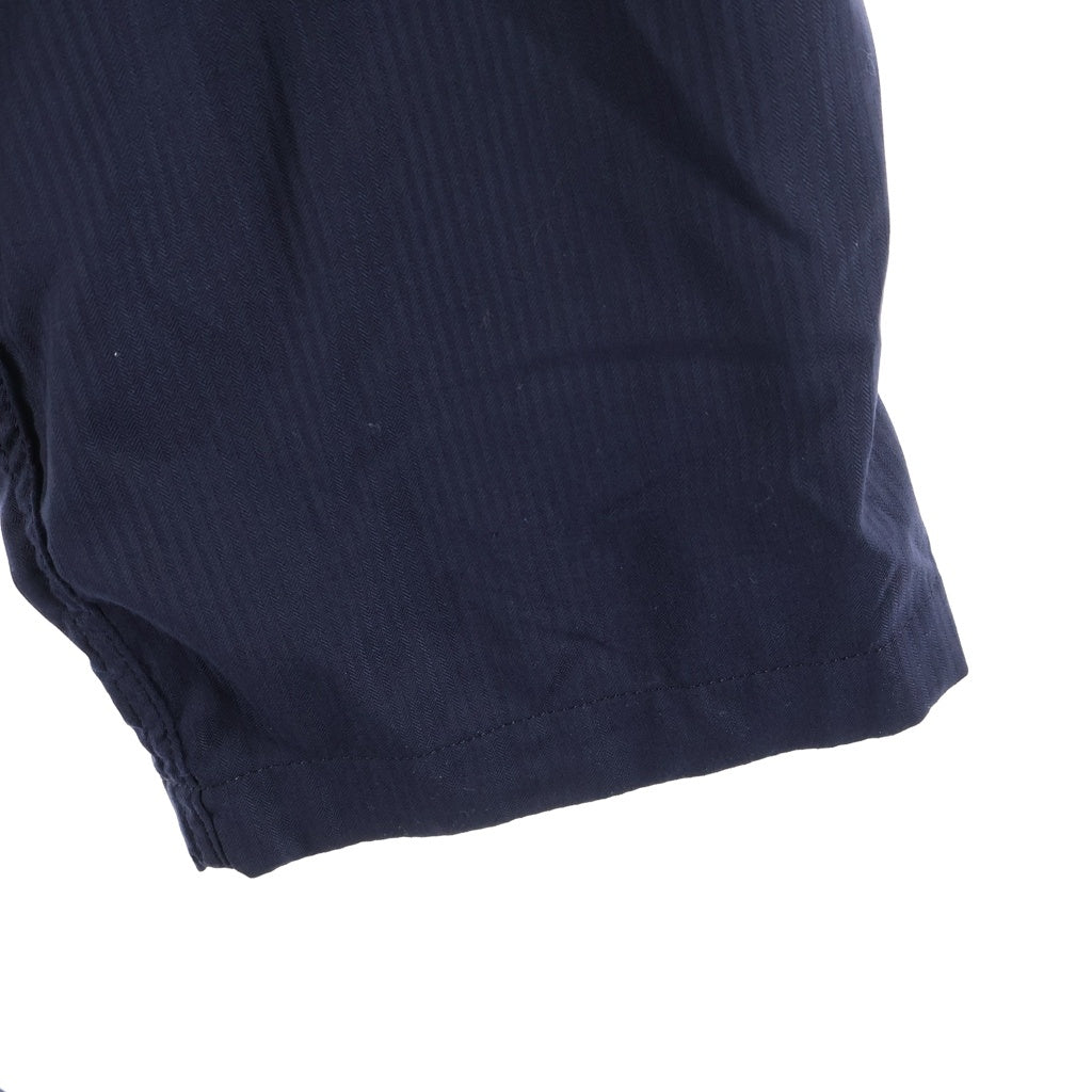 COMME des GARCONS(コムデギャルソン) HERRINGBONE CARGO PANTS ヘリンボーン カーゴ パンツ ネイビー FR-P501-W26-2