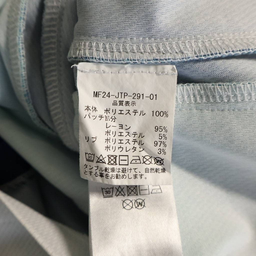 CASABLANCA(カサブランカ) LA DEESSE DU STADE ラ デエス デュ スタド 半袖Tシャツ カットソー ブルー MF24-JTP-291-01