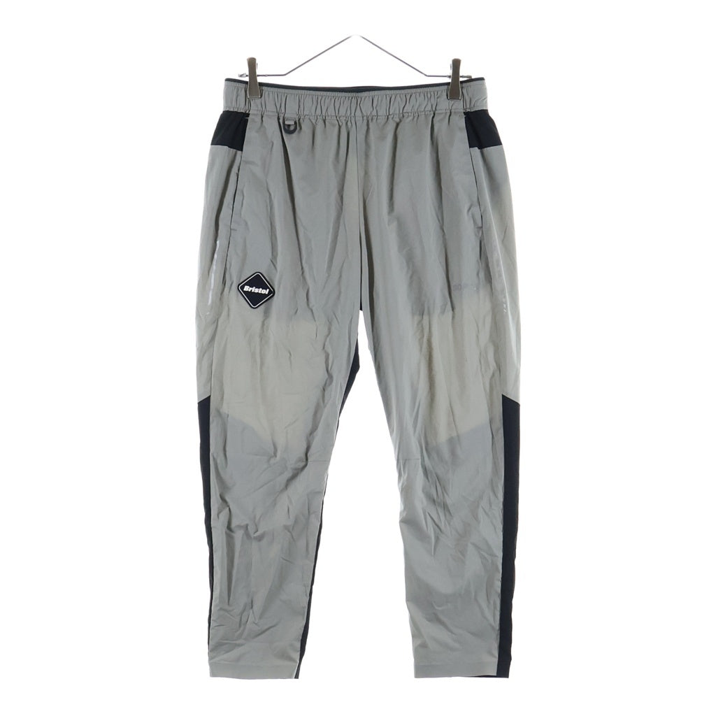 F.C.R.B./F.C.Real Bristol/FCRB(エフシーアールビー/エフシーレアルブリストル) 25SSBREATHABLE TRAIL PANTS ロゴワッペン ブリーザブル トレイル ナイロン パンツ グレー FCRB-250052