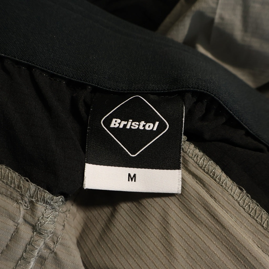 F.C.R.B./F.C.Real Bristol/FCRB(エフシーアールビー/エフシーレアルブリストル) 25SSBREATHABLE TRAIL PANTS ロゴワッペン ブリーザブル トレイル ナイロン パンツ グレー FCRB-250052