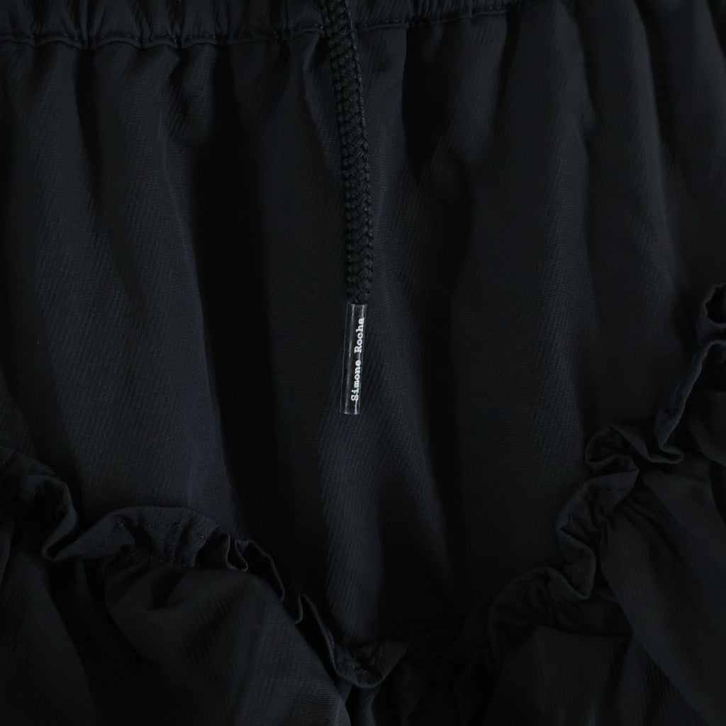 adidas(アディダス) SIMONE ROCHA FRILL PANTS シモーネ ロシャ フリル パンツ ブラック レディース KY2706