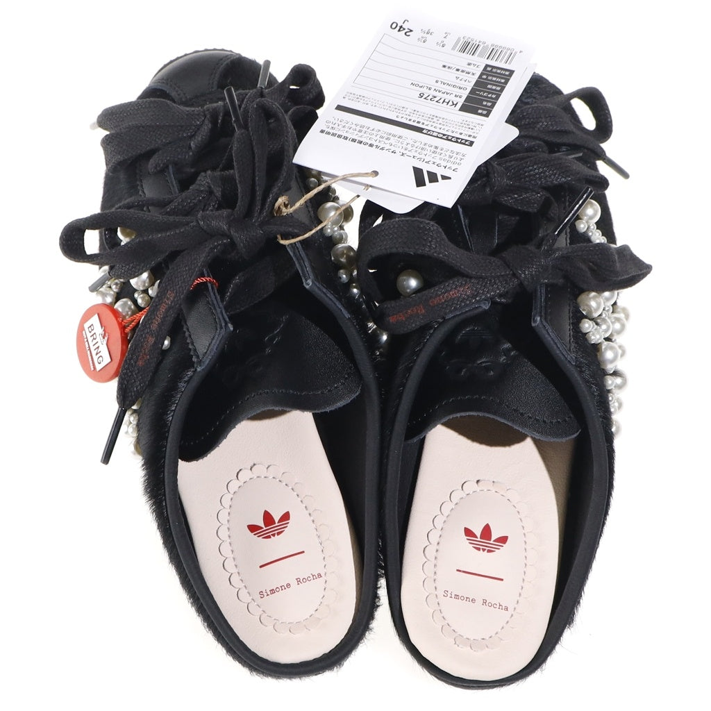 adidas(アディダス) SIMONE ROCHA JAPAN SLIP-ON シモーネ ロシャ ジャパン スリッポン ローカットシューズ ブラック レディース US7/24cm KH7275
