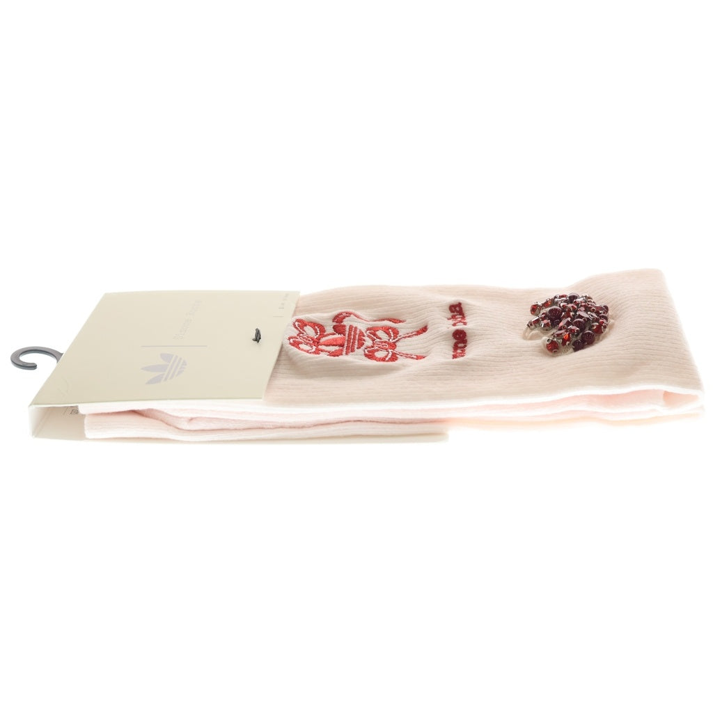 adidas(アディダス) SIMONE ROCHA KNEE HIGH SOCKS シモーネ ロシャ ニーハイ ソックス 靴下 ピンク レディース XK0774