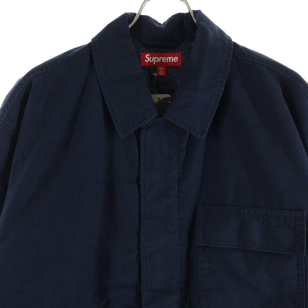 SUPREME(シュプリーム) 26SS Cordura Twill Utility Jacket コーデュラツイル ユーティリティジャケット ネイビー
