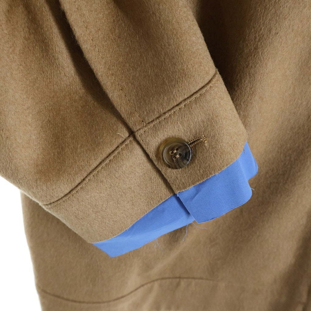 miumiu(ミュウミュウ) Wool Gabardine Jacket ジップアップウールジャケット ベージュ ML1164