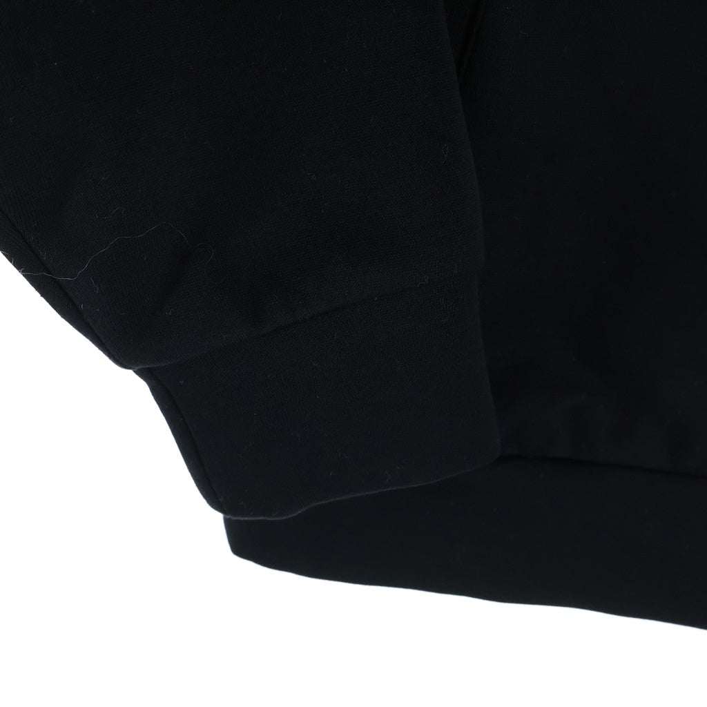 PRADA(プラダ) Re-Nylon Sweatshirt リナイロン トライアングルロゴ ハーフジップスウェットトレーナー ブラック UJL20D