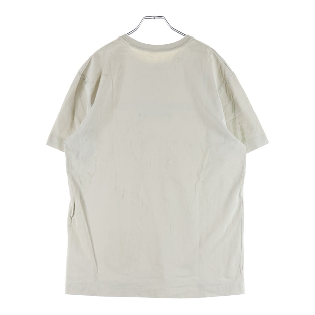 ALEXANDER WANG(アレキサンダーワン) Emboss T-Shirt エンボスロゴ 半袖Tシャツ ベージュ