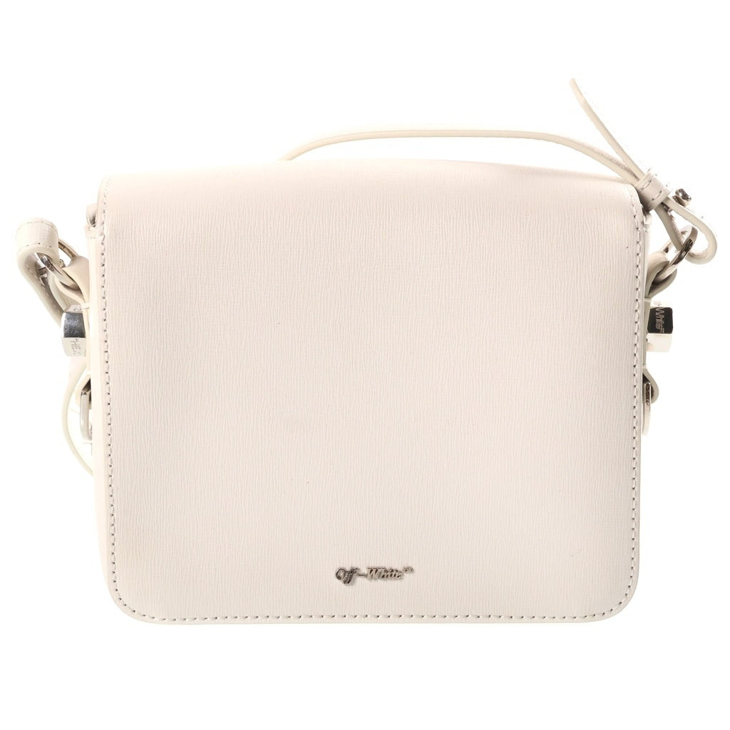 OFF-WHITE(オフホワイト) Binder Clip Shoulder Bag バインダークリップ ショルダーバッグ ホワイト レディース